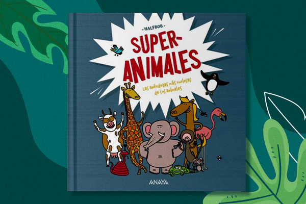 Portada del libro infantil superanimales