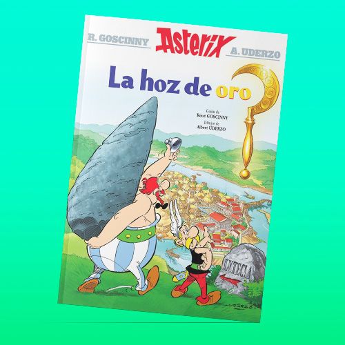COmic Asterix la hoz de oro