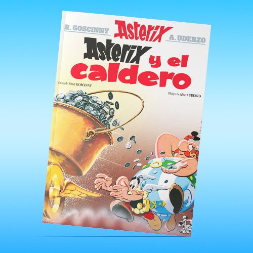 comic Asterix y el caldero