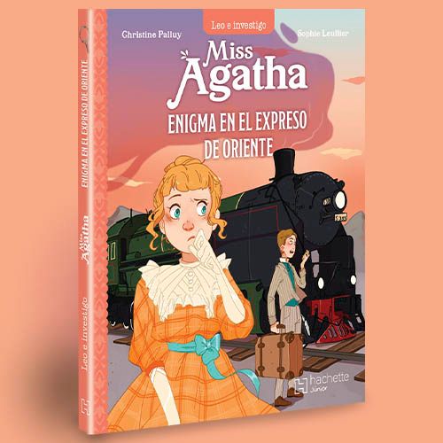 Portada del Libro infantil Miss Agatha Enigma en el expreso de oriente
