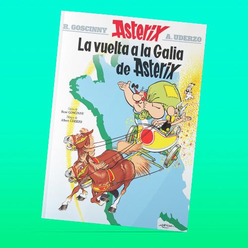 COmic La vuelta a la galia de asterix