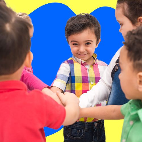 Niños conviviendo