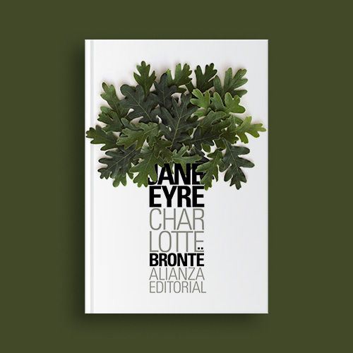 La portada del libro "Jane Eyre" de Charlotte Brontë.