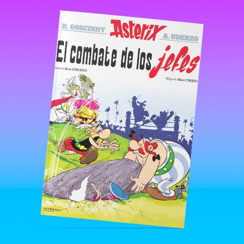Comic Asterix El combate de los jefes