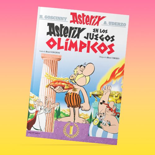 comic Asterix en los juegos olímpicos