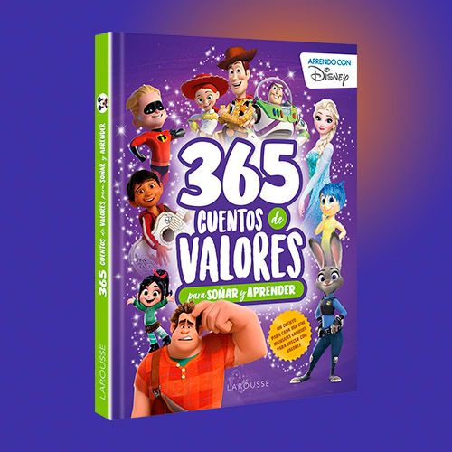 Libro infantil 365 cuentos de valores para soñar y aprender