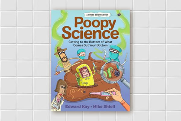 Portada del libro Poopy Science de Edward Kay y Mike Shiell