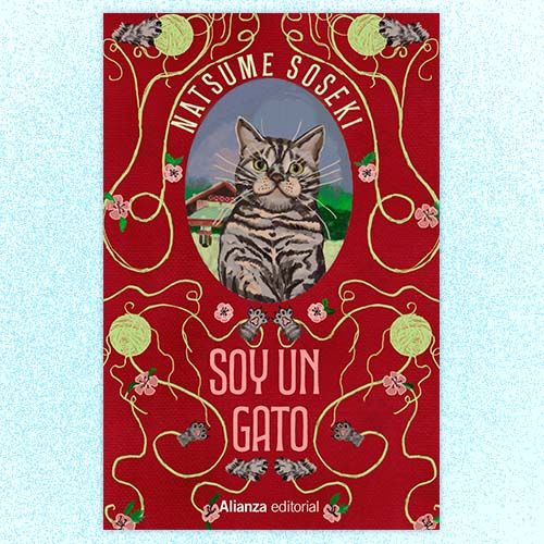 Portada del libro Soy un gato, de Natsume Soseki, Alianza Editorial