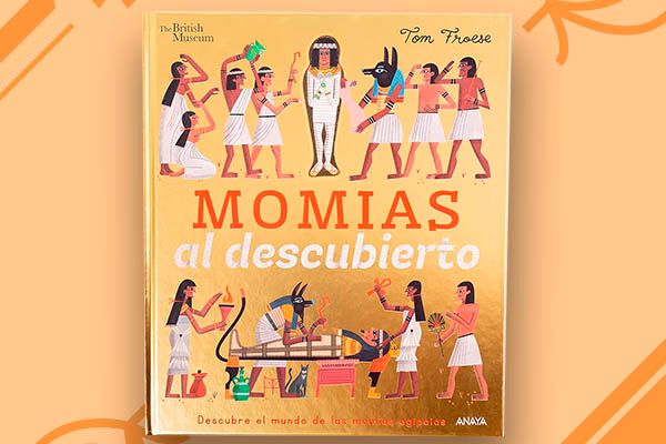 Portada del libro infantil Momias al descubierto