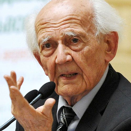 Foto del filósofo Sigmun Bauman