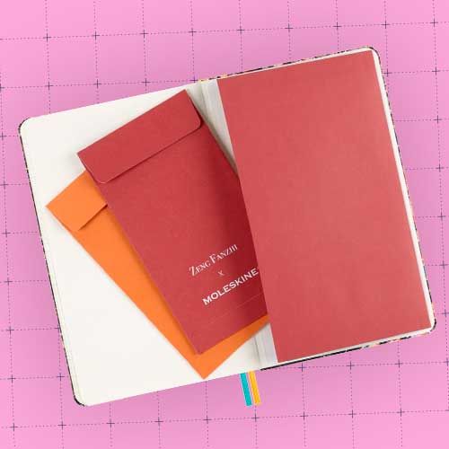 Interior de la libreta Moleskine Zeng Fanzhi
