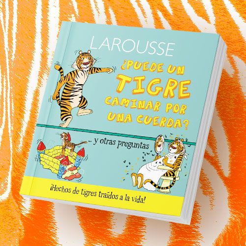 Libro infantil ¿Puede un tigre caminar por una cuerda?