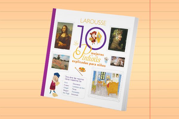 Portada del libro 10 mejores pinturas explicadas para niños