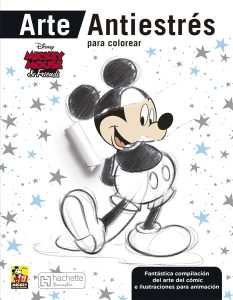 Arte Antiestrés para colorear. Mickey Mouse & Friends