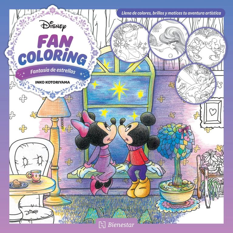 Fan coloring: Fantasía de estrellas