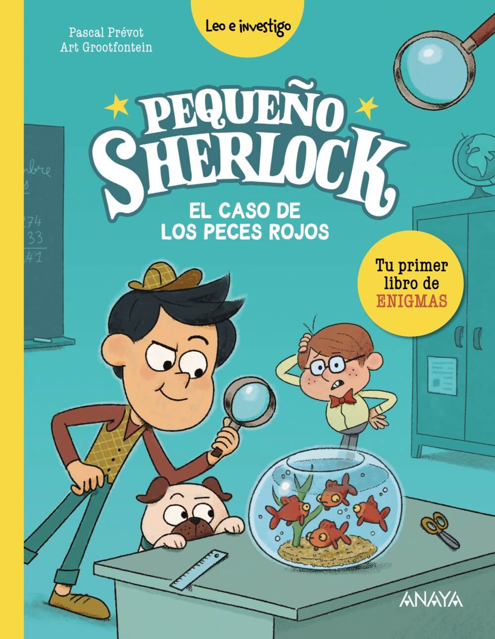9788414335185 pequeno sherlock el caso de los peces rojos narrativa infantil 1