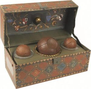 harry potter collectible quidditch set