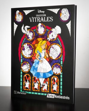 vitrales. alicia en el pa s de las maravillas
