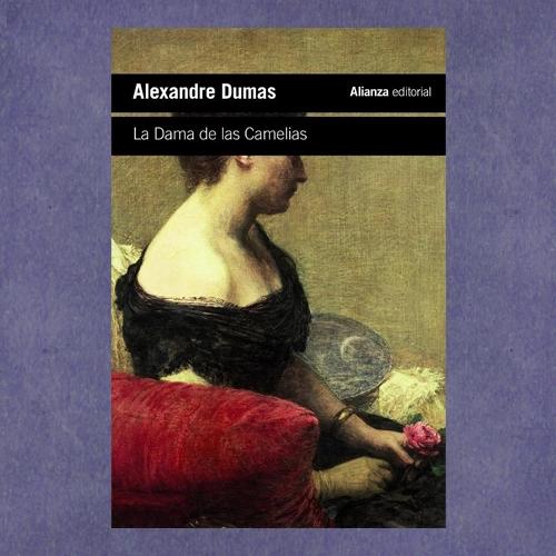 La portada del libro "La Dama de las Camelias" de Alexandre Dumas.