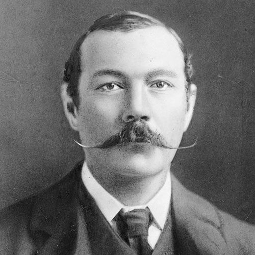 Retrato de Arthur Conan Doyle