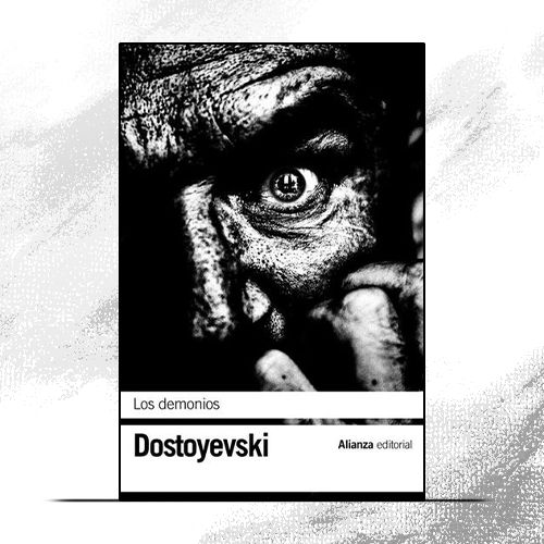 Portada del libro Los demonios, de Fedor Dostoyevski, Alianza Editorial