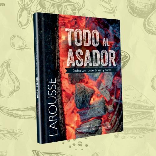 La portada del libro Todo al asador.