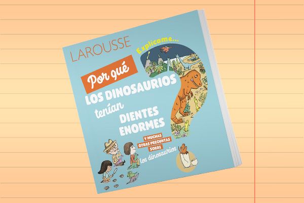 Portada del libro Por qué los dinosaurios tenian dientes enormes
