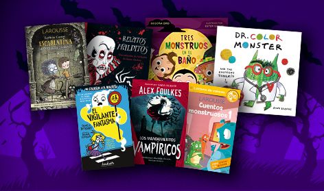 Portadas de libros de cuentos de terror para niños