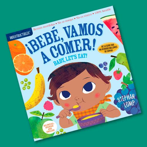 Libro infantil Bebe vamos a comer Stepham Lomp
