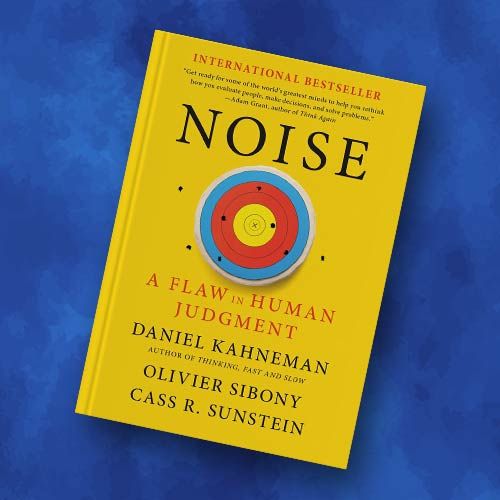 Libro Noise de Daniel Kahneman