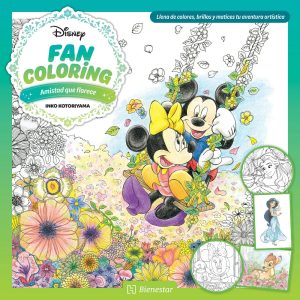 Fan Coloring. Amistad que florece