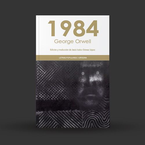 La portada del libro "1984" de George Orwell.