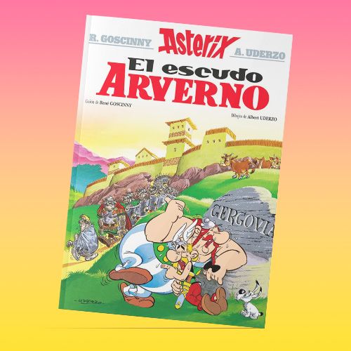 Comic El escudo arverno