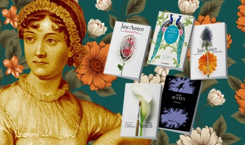 collagen con libros de jane austen