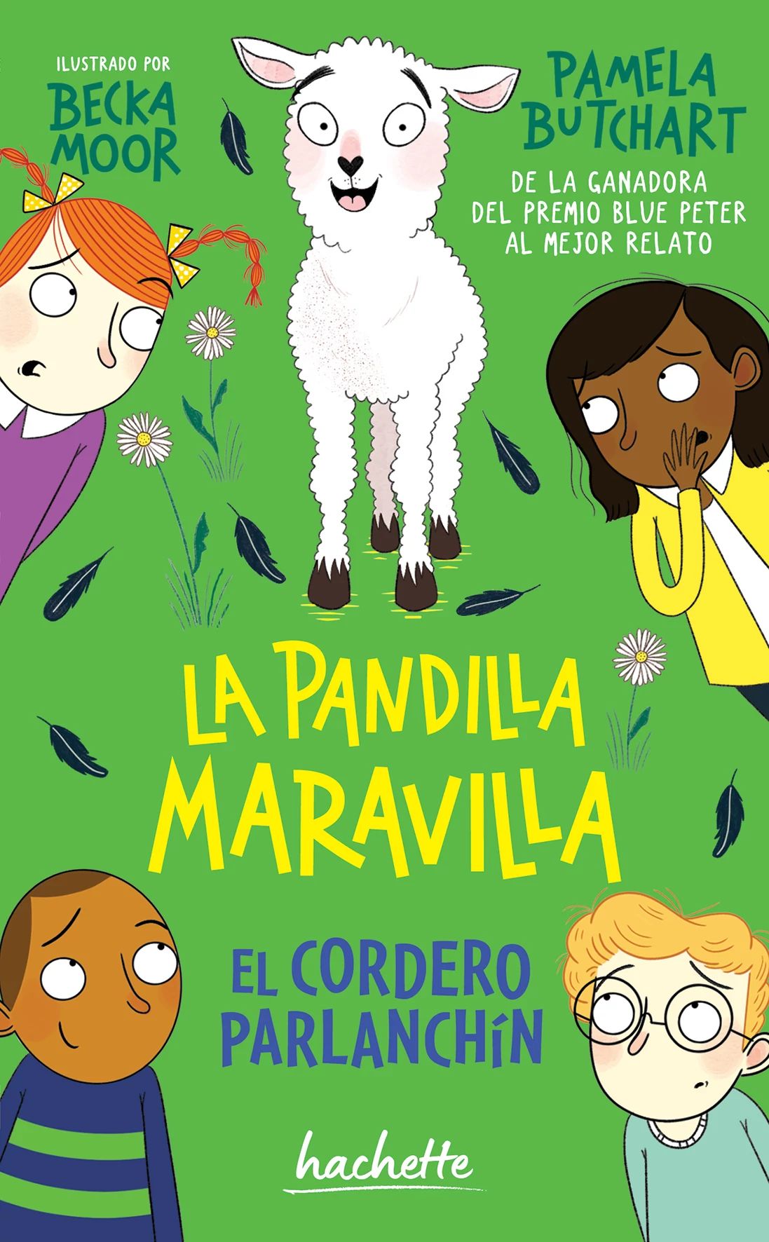 Portada del libro infantil El cordero parlanchin. La pandilla maravilla