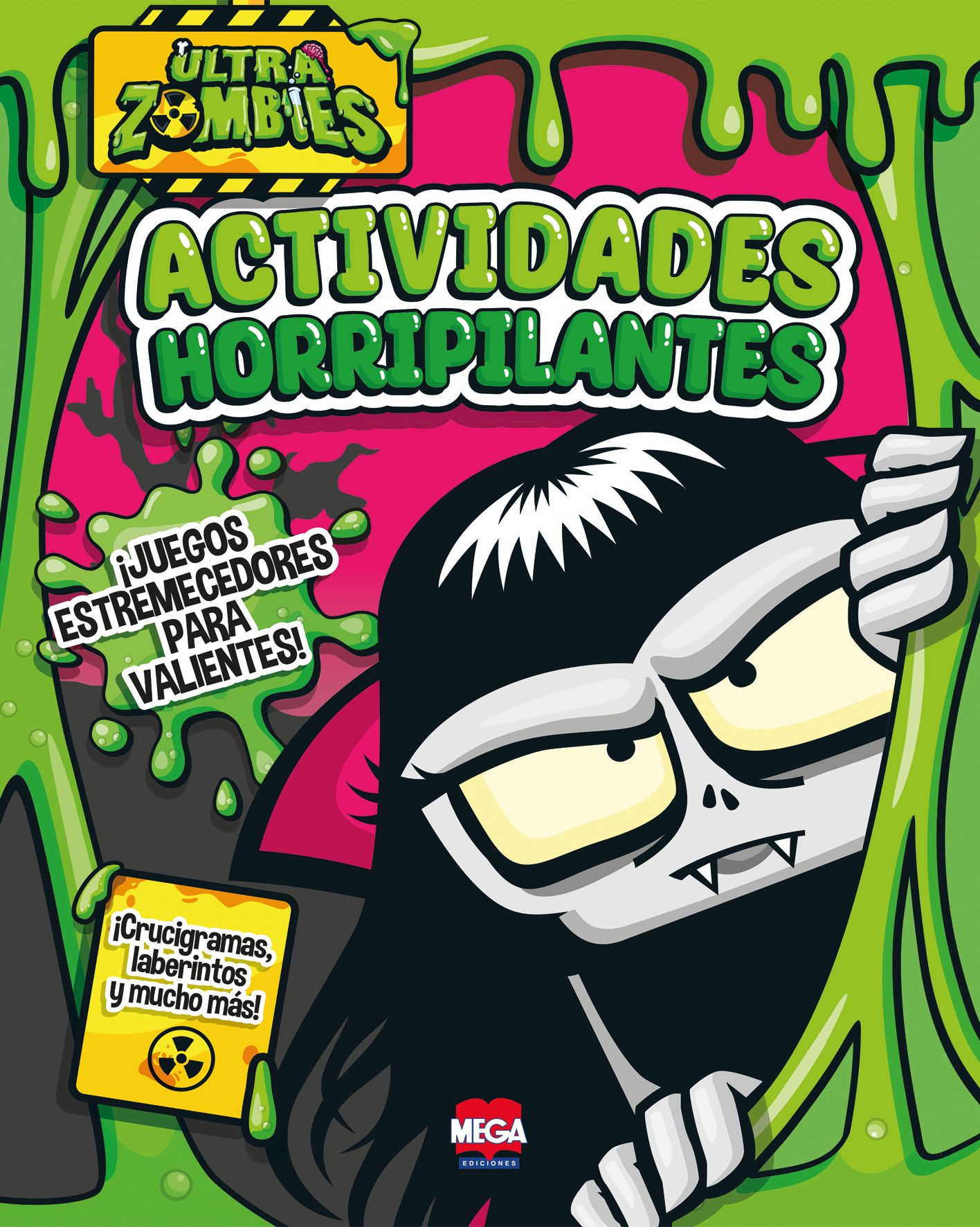 Libro para colorear Ultrazombies. Actividades horripilantes