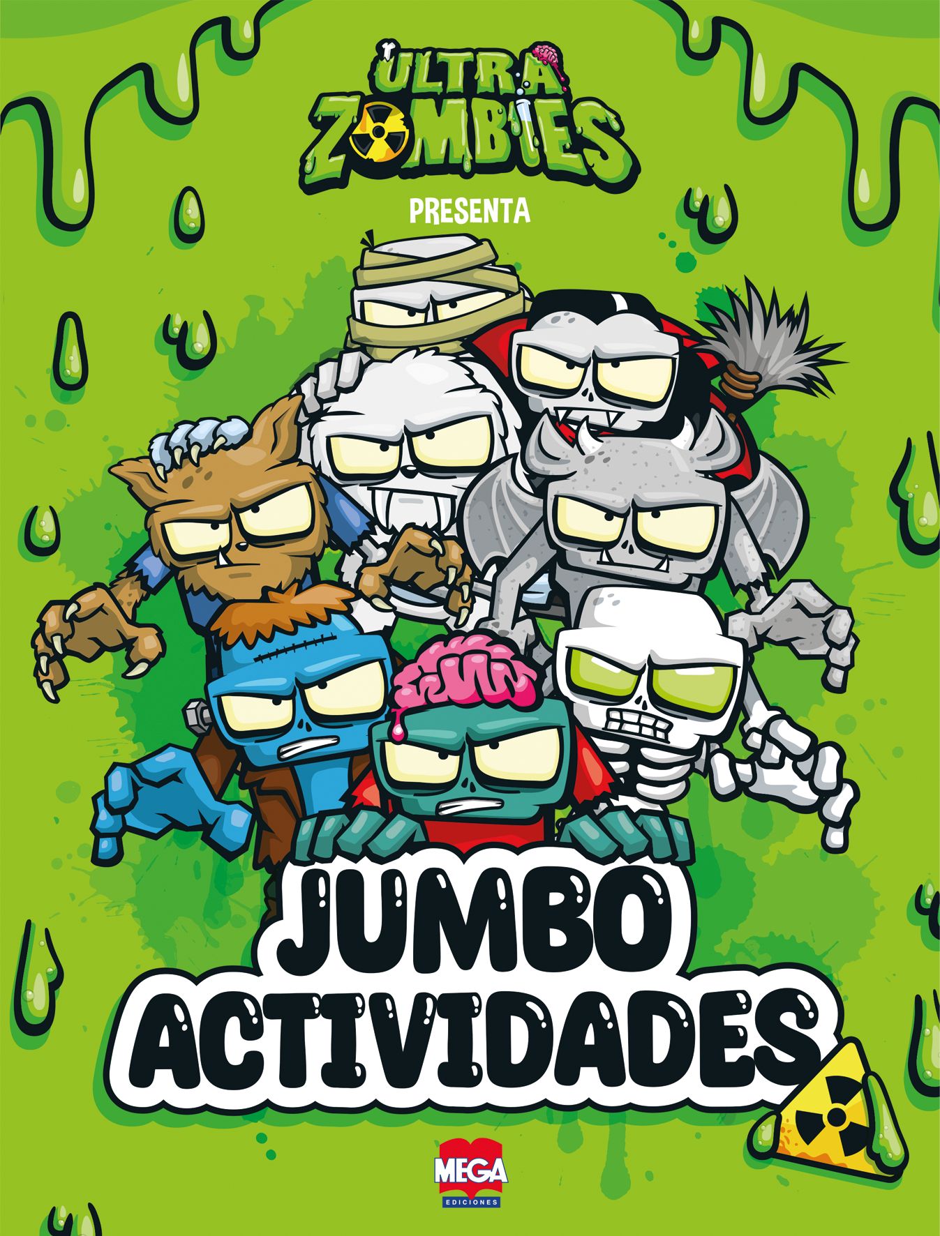 Libro infantil Ultrazombies Jumbo Actividades